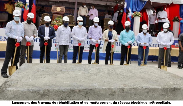 Lancement des travaux de réhabilitation et de renforcement du réseau électrique métropolitain